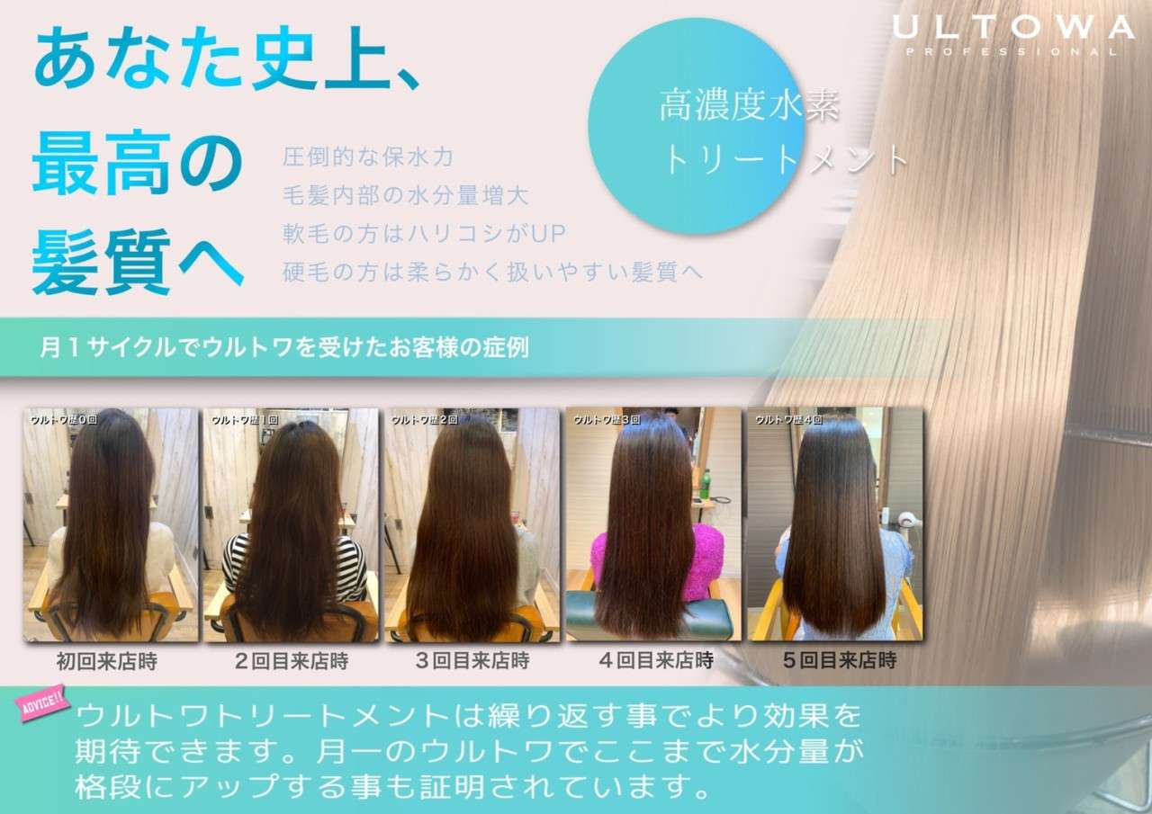 プラス×1ウルトワ　サロン　トリートメント　ヘアケア